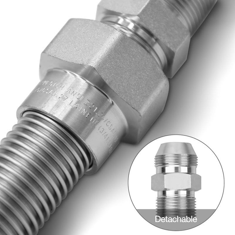 BAY Direct UPGRADED Stainless Steel 3/4" Fuel Line Flex Compatible Part Number: 0D3031 0L4836A - Image 2